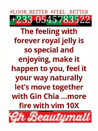 Let your women or man feel better - royal jelly + ginchia Fire your man woman with 10x energy,stamina and  vhim