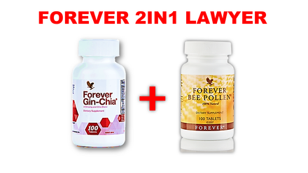 Forever 2 in 1-benefit of bee pollen & ginchia